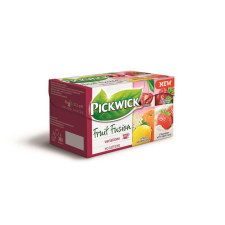 Pickwick Gyümölcstea, 20x2 g, pickwick &quot;fruit fusion variációk piros&quot;, eper-tejszín, citrus-bodza, mágikus meggy, áfonya-málna 4028790/4024180/4031095 tea