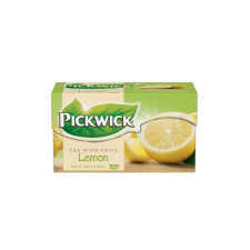 PICKWICK Zöld tea, 20x2 g, PICKWICK, citrom tea