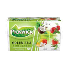 Pickwick zöldtea kókusz-áfonya-eper - 15g tea