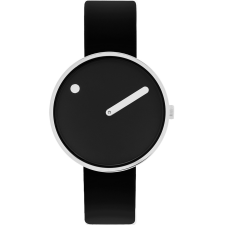 PICTO 34070-4114 Ladies Watch Black and Steel 34mm 5ATM, karóra