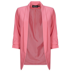 Pieces Kabátok / Blézerek PCBOSELLA 3/4 BLAZER NOOS Rózsaszín EU XS