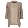 Pieces Kabátok / Blézerek PCBOSS 3/4 PRINTED BLAZER Barna EU M