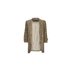 Pieces Kabátok / Blézerek PCBOSS 3/4 PRINTED BLAZER Sokszínű EU XS