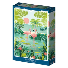 Pieces & Peace 500 db-os puzzle - Flamingo (0076) puzzle, kirakós
