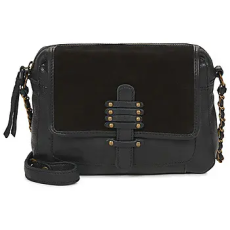 Pieces Válltáskák PCBEA LEATHER CROSS BODY Fekete Egy méret