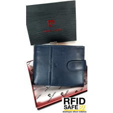 Pierre Cardin RF védett, sötétkék, nyelves nagy bőr férfi pénztárca PC2131 pénztárca