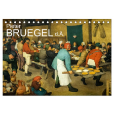  Pieter Bruegel d.Ä. (Tischkalender 2024 DIN A5 quer), CALVENDO Monatskalender – Alexander Bartek naptár, kalendárium