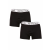 Pietro Filipi 2PACK férfi boxeralsó Pietro Filipi golyó tartó fekete (2BCL003) L