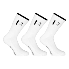 Pietro Filipi 3PACK zokni Pietro Filipi sport magas fehér (3POB2) M