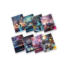 PIGNA Electronic Games A4 tűzött 42 lapos vonalas füzet (P1111-2067) füzet