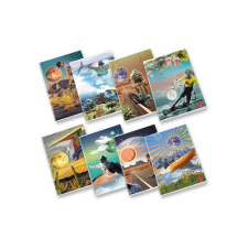 PIGNA Füzet Pigna Dream sport A/4 tűzött 42 lapos vonalas margós füzet