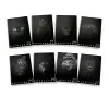 PIGNA Füzet Pigna Monocromo Black A/5 42 lapos, vonalas