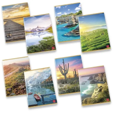 PIGNA paesaggi a4 tűzött 42 lapos kockás füzet p1111-0861 füzet