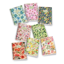 PIGNA Spirálfüzet Pigna A/5 60 lap Nature Flowers kockás füzet