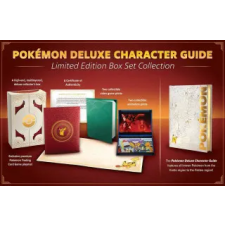 Pikachu Press Pokémon Deluxe Character Guide Limited Edition Box Set Collection idegen nyelvű könyv