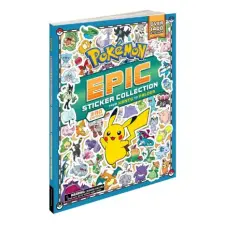 Pikachu Press Pokémon Epic Sticker Collection 3rd Edition: From Kanto to Paldea idegen nyelvű könyv