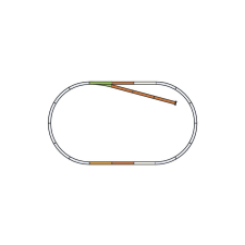 Piko 55310 B Sínkészlet makett