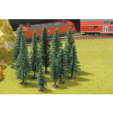 Piko fenyők 10 db - 55743 H0 1:87 méretarány makett