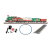 Piko : Karácsonyi vasútmodell készlet ágyazatos sínanyaggal (57081)
