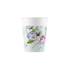 Pillangó Turquoise papír pohár 8 db-os 200 ml party kellék