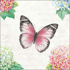 Pillangós - virágos szalvéta - Butterfly Boem papírárú, csomagoló és tárolóeszköz