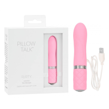 Pillow Talk Flirty - akkus rúd vibrátor (pink) vibrátorok