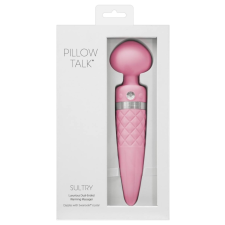 Pillow Talk Pillow Talk Sultry - melegítős, dupla motoros masszírozó vibrátor (pink) vibrátorok
