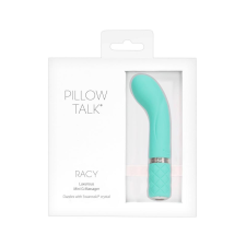 Pillow Talk Racy - akkus, keskeny G-pont vibrátor (türkiz) vibrátorok