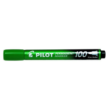 Pilot Alkoholos marker, 1-4,5 mm, kúpos, PILOT &quot;Permanent Marker 100&quot;, zöld filctoll, marker