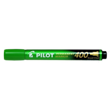 Pilot Alkoholos marker, 1,5-4 mm, vágott, PILOT Permanent Marker 400, zöld (PPM400Z) filctoll, marker