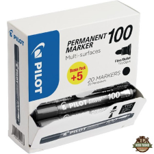 Pilot BT 100 20 db/csomag fekete permanent marker filctoll, marker
