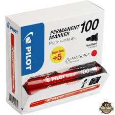 Pilot BT 100 20 db/csomag piros permanent marker filctoll, marker