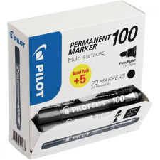 Pilot BT 100 permanent marker fekete 20 db filctoll, marker
