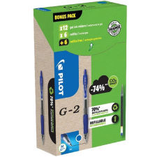 Pilot G2 Greenpack zseléstoll 0.7mm 12 db kék toll