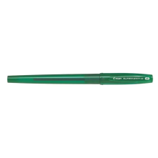 Pilot Golyóstoll, 0,22 mm, kupakos, PILOT "Super Grip G", zöld toll