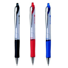 Pilot Golyóstoll, 0,25 mm, nyomógombos, fém klip, PILOT "Acroball", piros toll