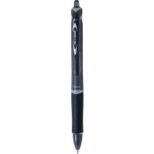 Pilot Golyóstoll, 0,25 mm, nyomógombos, PILOT "Acroball", fekete toll