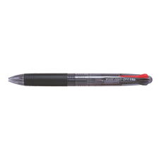 Pilot Golyóstoll, 0,27 mm, nyomógombos, négyszínű, PILOT "Feed GP4", fekete test toll