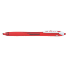 Pilot Golyóstoll, 0,27 mm, nyomógombos, PILOT "Rexgrip", piros toll