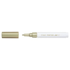 Pilot Pintor Akril dekormarker, Fine, arany filctoll, marker
