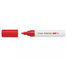 Pilot Pintor Akril dekormarker, Medium, piros (4902505541919) filctoll, marker