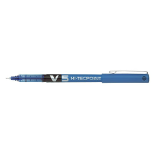  PILOT Rollertoll, 0,3 mm, tűhegyű, kupakos, PILOT &quot;Hi-Tecpoint V5&quot;, kék toll