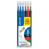 Pilot Rollertoll betét, 0,35 mm, törölhető, PILOT "Frixion Ball/Clicker", 4 vegyes szín