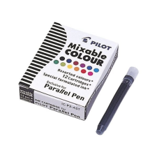 Pilot Töltőtoll patron, PILOT "Parallel Pen", 12 különböző szín tollbetét