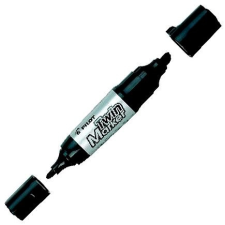 Pilot TwinMarker JUMBO, PM, fekete filctoll, marker