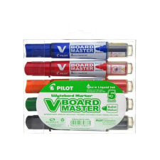 Pilot V-Board Master 2.3mm - 5 színű szett filctoll, marker