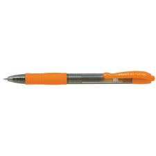 Pilot Zselés toll nyomógombos 0,7mm PILOT G-2 narancs toll