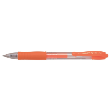 Pilot Zselés toll nyomógombos 0,7mm PILOT G-2 Neon narancs toll