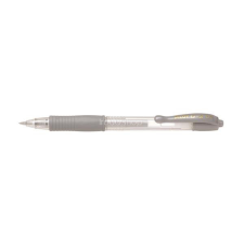 Pilot Zseléstoll, 0,32 mm, nyomógombos, PILOT &quot;G-2 Metallic&quot;, ezüst toll