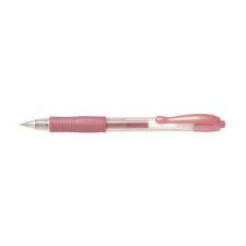 Pilot Zseléstoll, 0,32 mm, nyomógombos, PILOT &quot;G-2 Metallic&quot;, rózsaszín toll